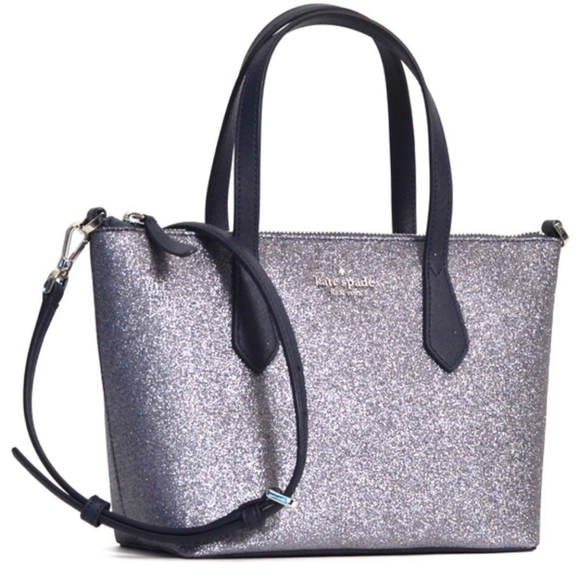 kate spade Handbags - Kate Spade Joeley Small Satchel Crossbody Dusk Navy Sparkle